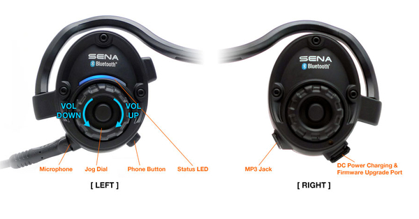 SENA SPH10 Bluetooth Headset - Ideal for Outdoor pursuits