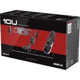10U for SHOEI NEOTEC Helmets, Motorcycle Bluetooth Comms System with Remote Control