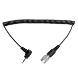 SR10 2-Way Radio Cable for Motorola Single-Pin Connector