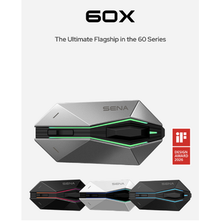 60X Motorcycle Comms w Sound by BOSE - DUAL pack