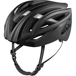R2 Smart cycling Helmet- MATT BLACK - Size M