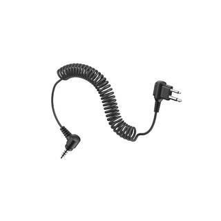 2-WAY RADIO CABLE for MOTOROLA TWIN-PIN CONNECTOR for TUFFTALK & CAST